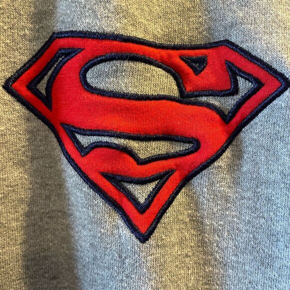 DC Comics Superman Snap Up Sweatshirt Jacket Mens XL - Picture 5 of 16